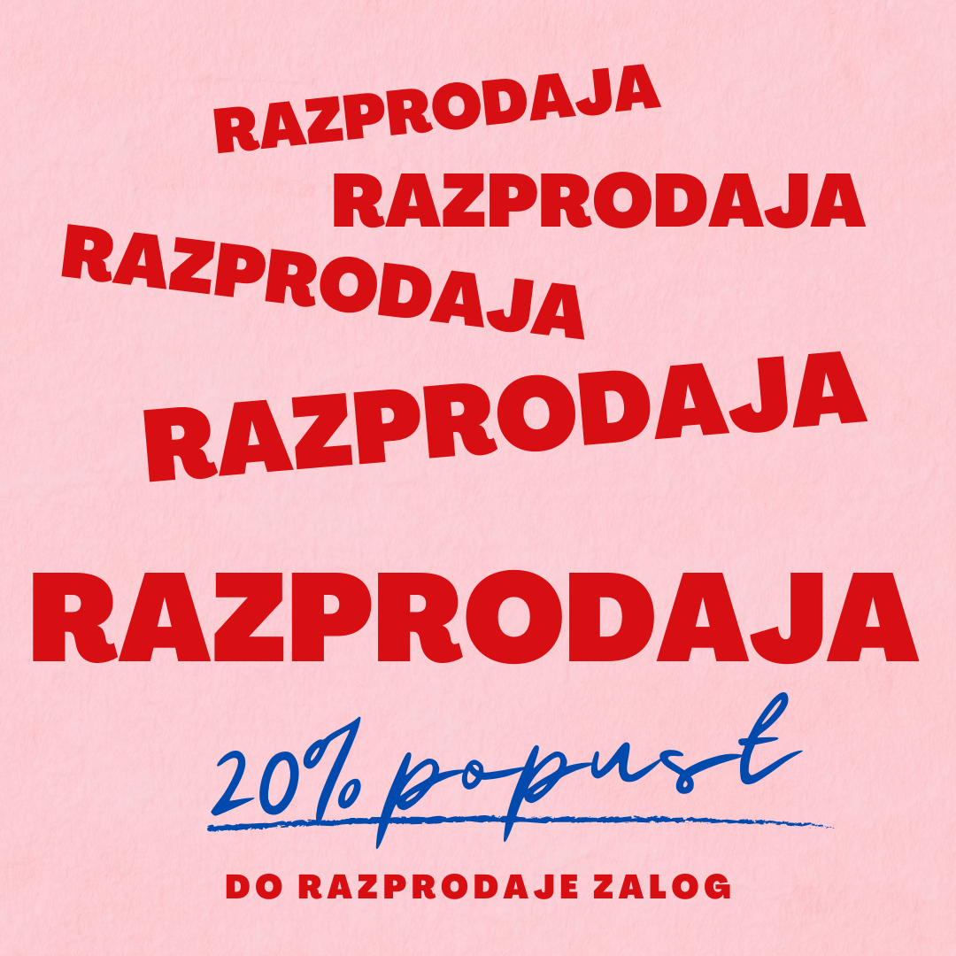 Znižani ročno izdelani izdelki KiliMina HandMade – odprodaja motivov