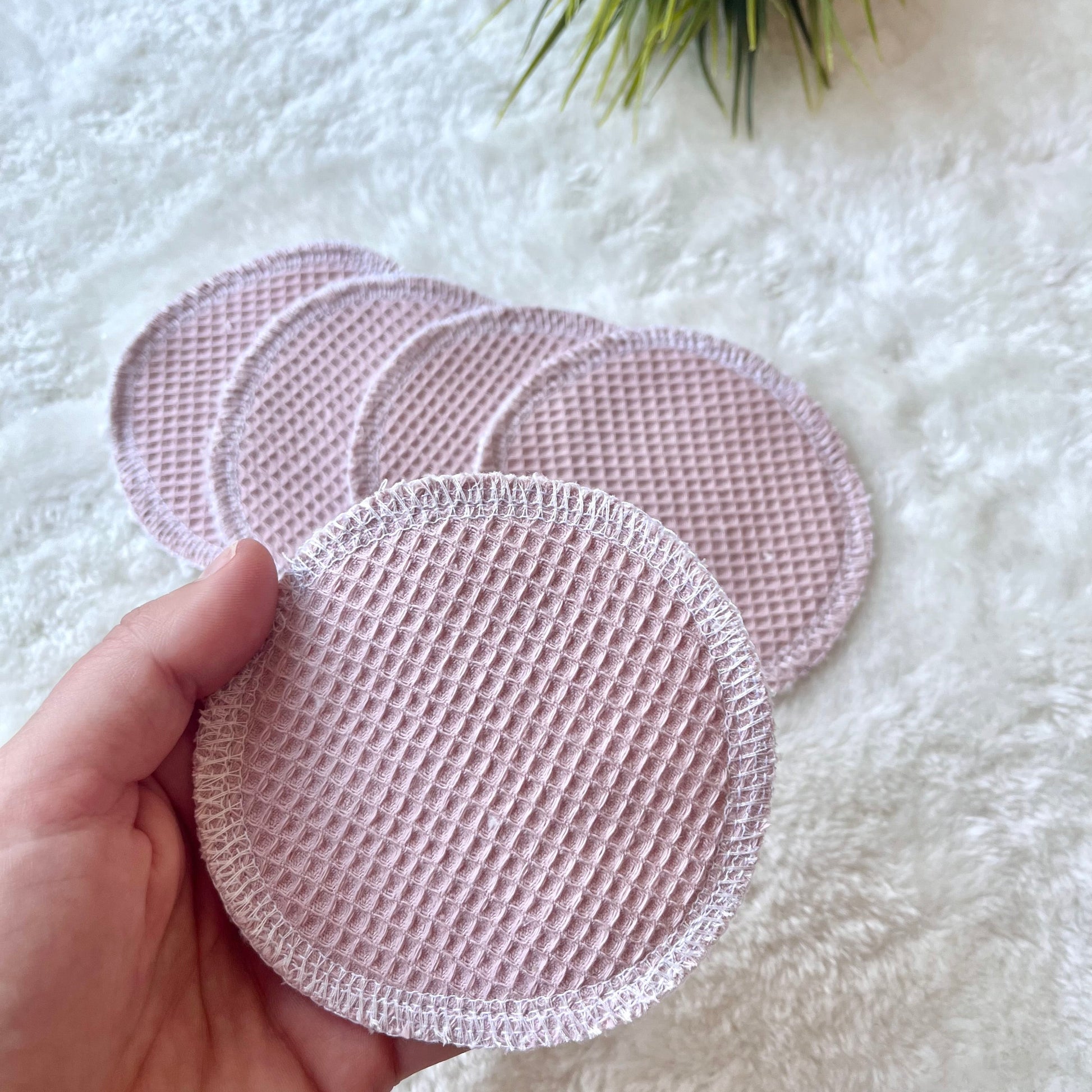 Pralne večkrat uporabne blazinice za čiščenje obraza – ročno izdelane v Sloveniji, trajnostna alternativa | KiliMina HandMade